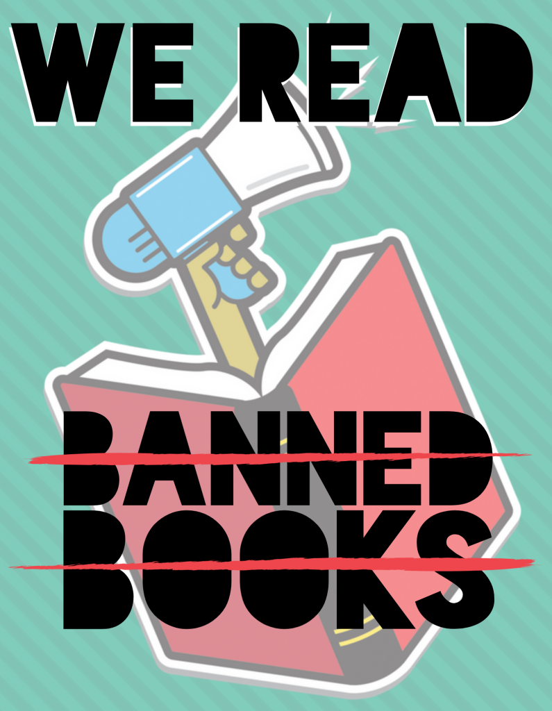 2018 Banned Books Week Poster Albany Public Library 